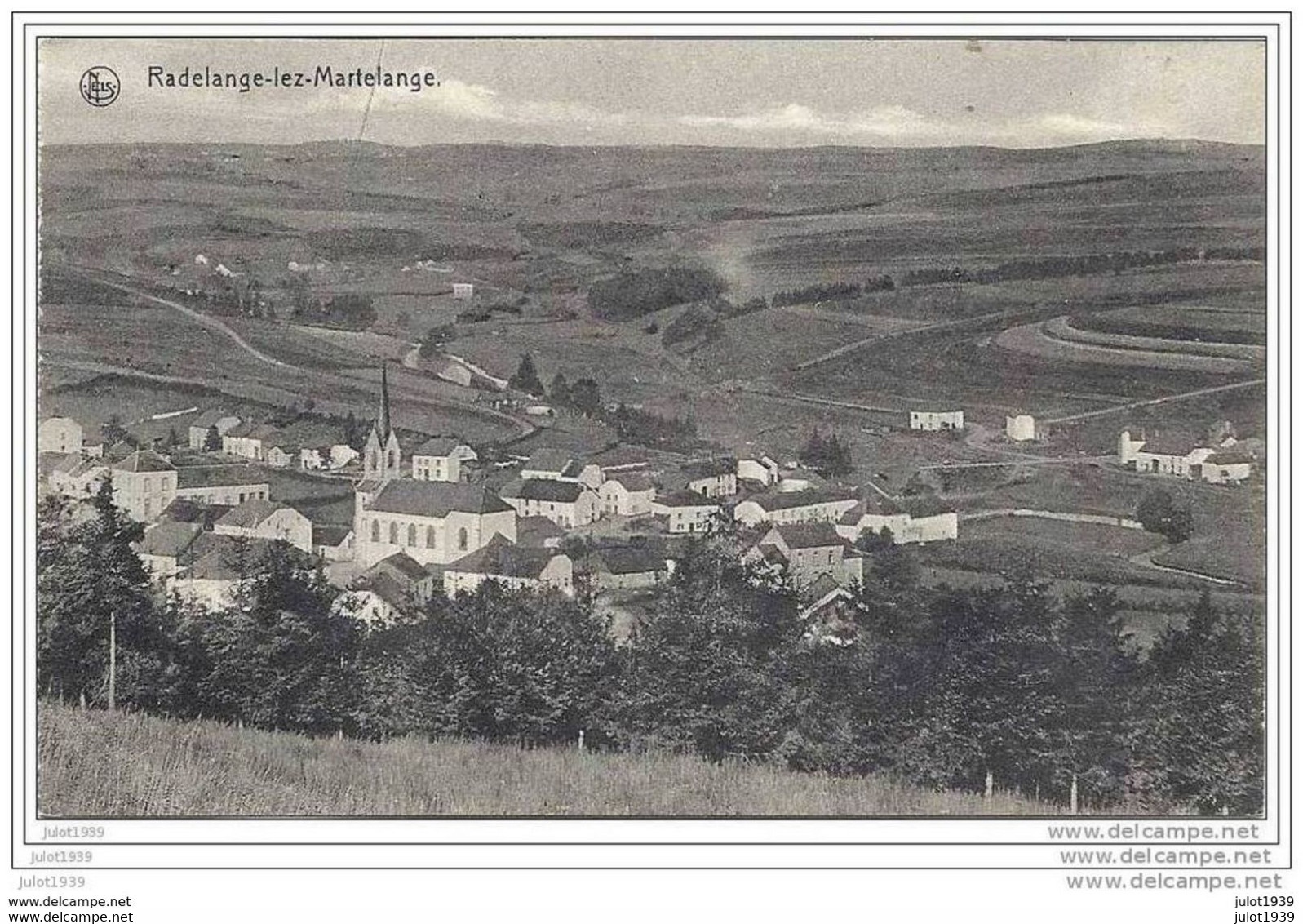 RADELANGE ..-- MARTELANGE ..-- Vue Générale . - Martelange