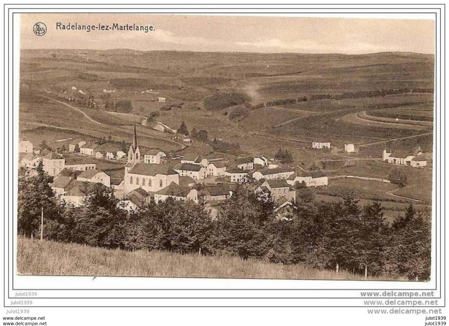 RADELANGE ..-- MARTELANGE ..-- Panorama . - Martelange