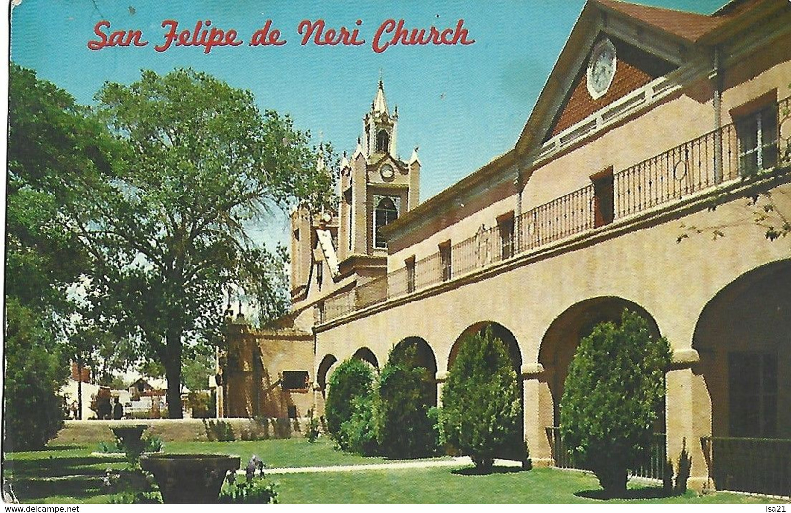 Carte Postale: San Felipe De Neri Church, Albuquerque - Albuquerque