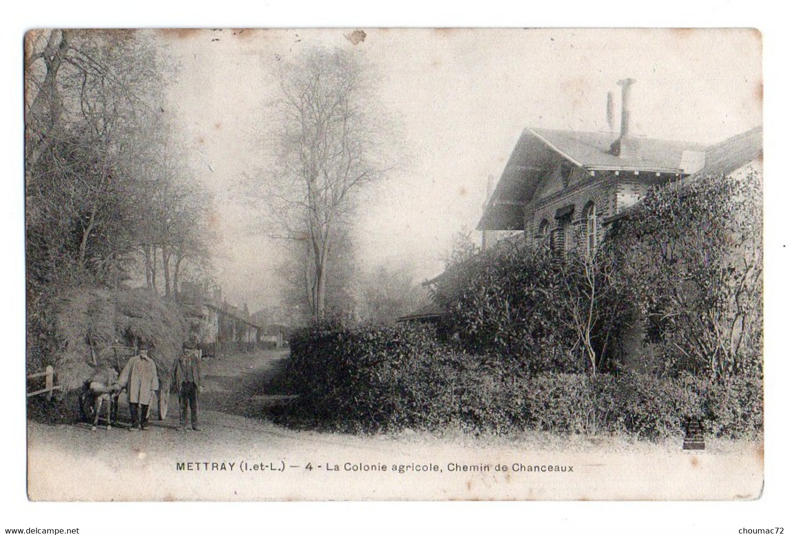 (37) 2961, Mettray, La Colonie Agricole, Chemin De Chanceaux - Mettray