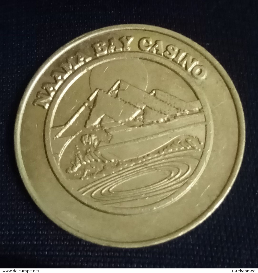 EGYPT - SHARM EL SHEHKH - BIG TOKEN OF NAAMA BAY CASINO ( 25 Cent) - UNC , Agouz - Casino