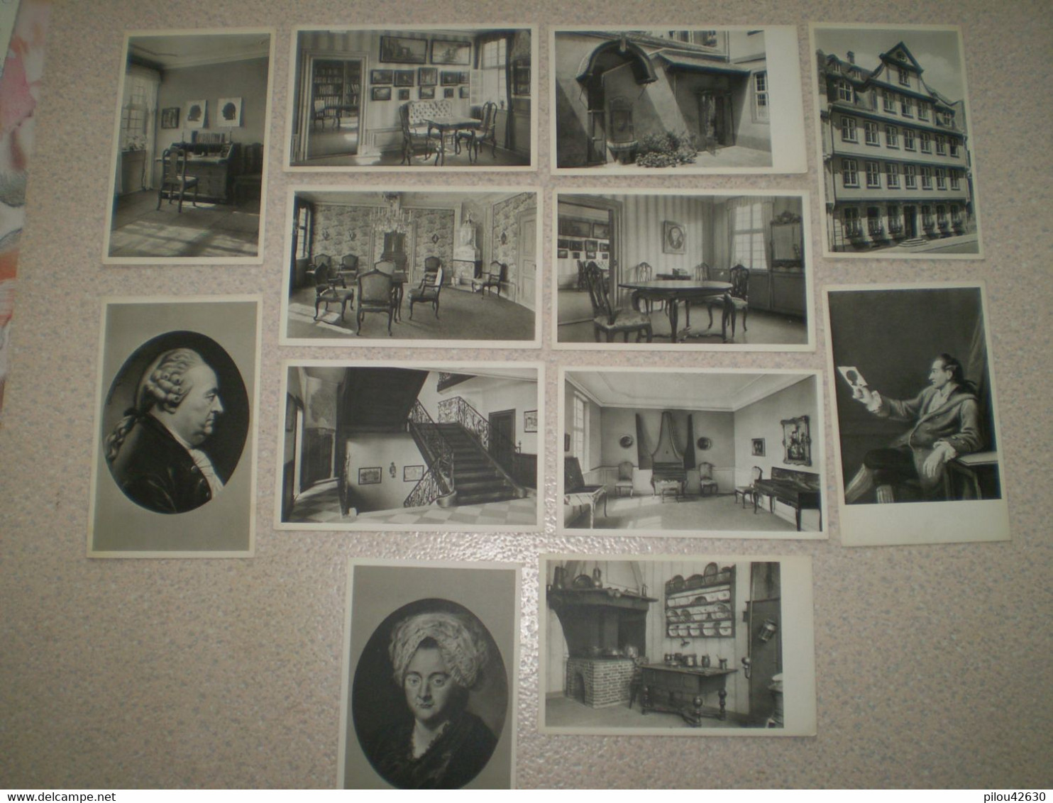 Goethe Allemagne , Lot De 12 Cartes - Verzamelingen & Kavels