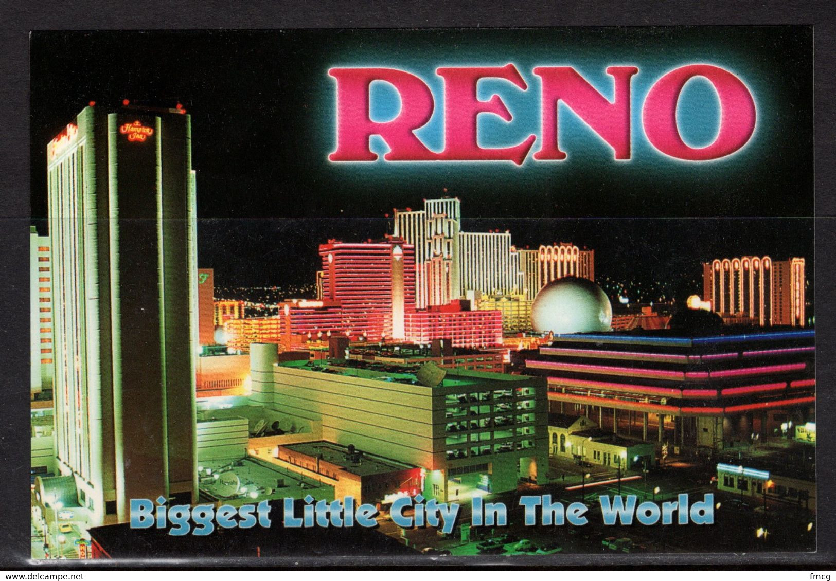 Nevada, Reno, Biggest Little City In The World, New - Reno