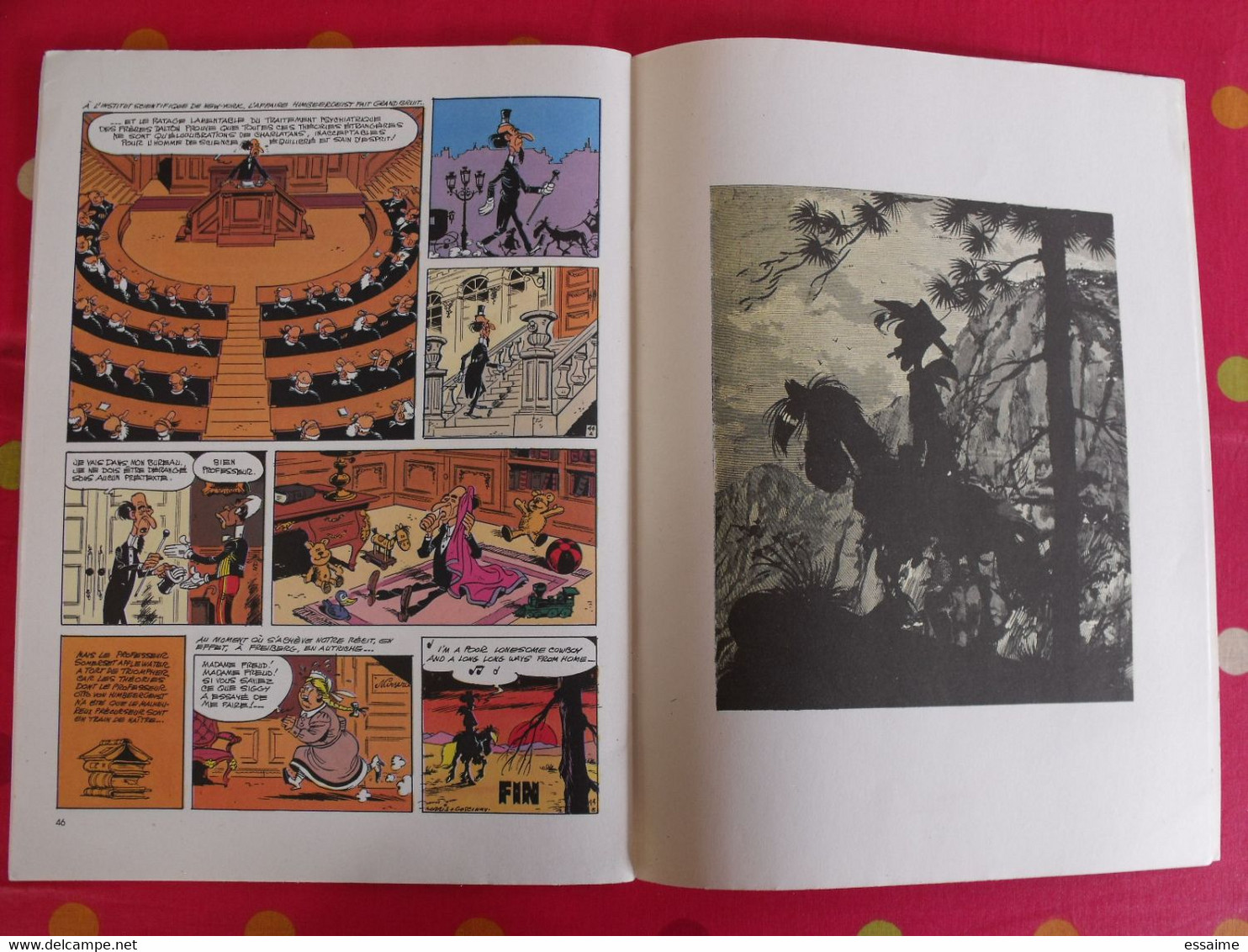 Lucky Luke. La Guérison Des Dalton. Morris Et Goscinny. Dargaud 1983. Offert Par Total - Lucky Luke