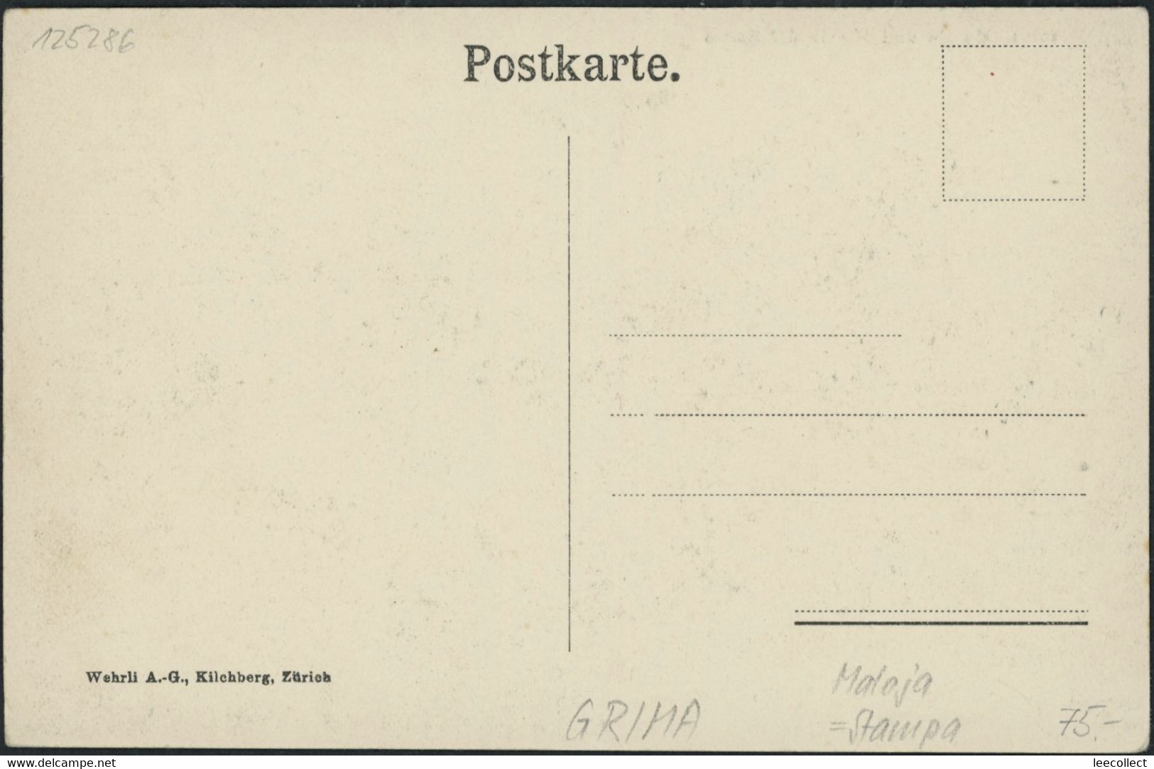 Suisse - GR Maloja - Stampa - Stampa