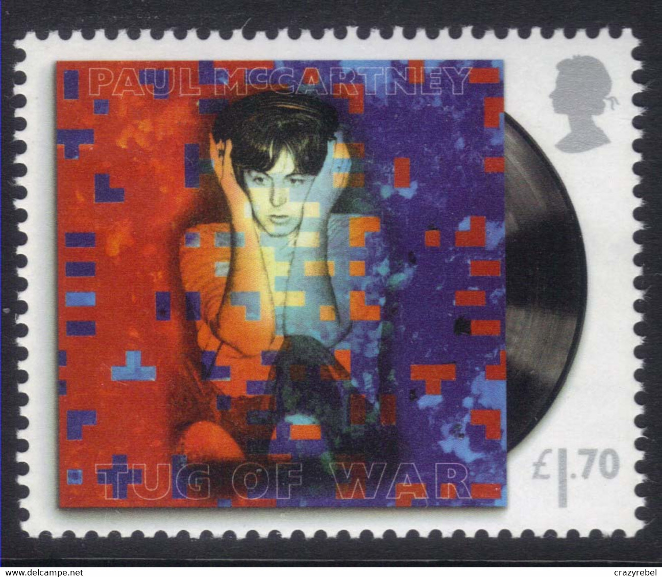 GB 2021 QE2 £1.70 Paul McCartney ' Tug Of War ' Umm SG 4521 ( M73  ) - Ongebruikt