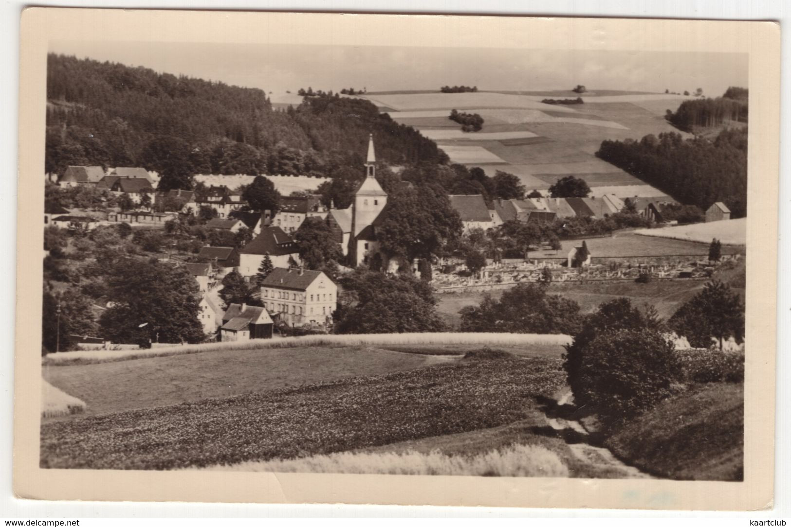 Sommerfrische Bärenstein Im Müglitztal  - Bez. Dresden - (DDR) - Bärenstein