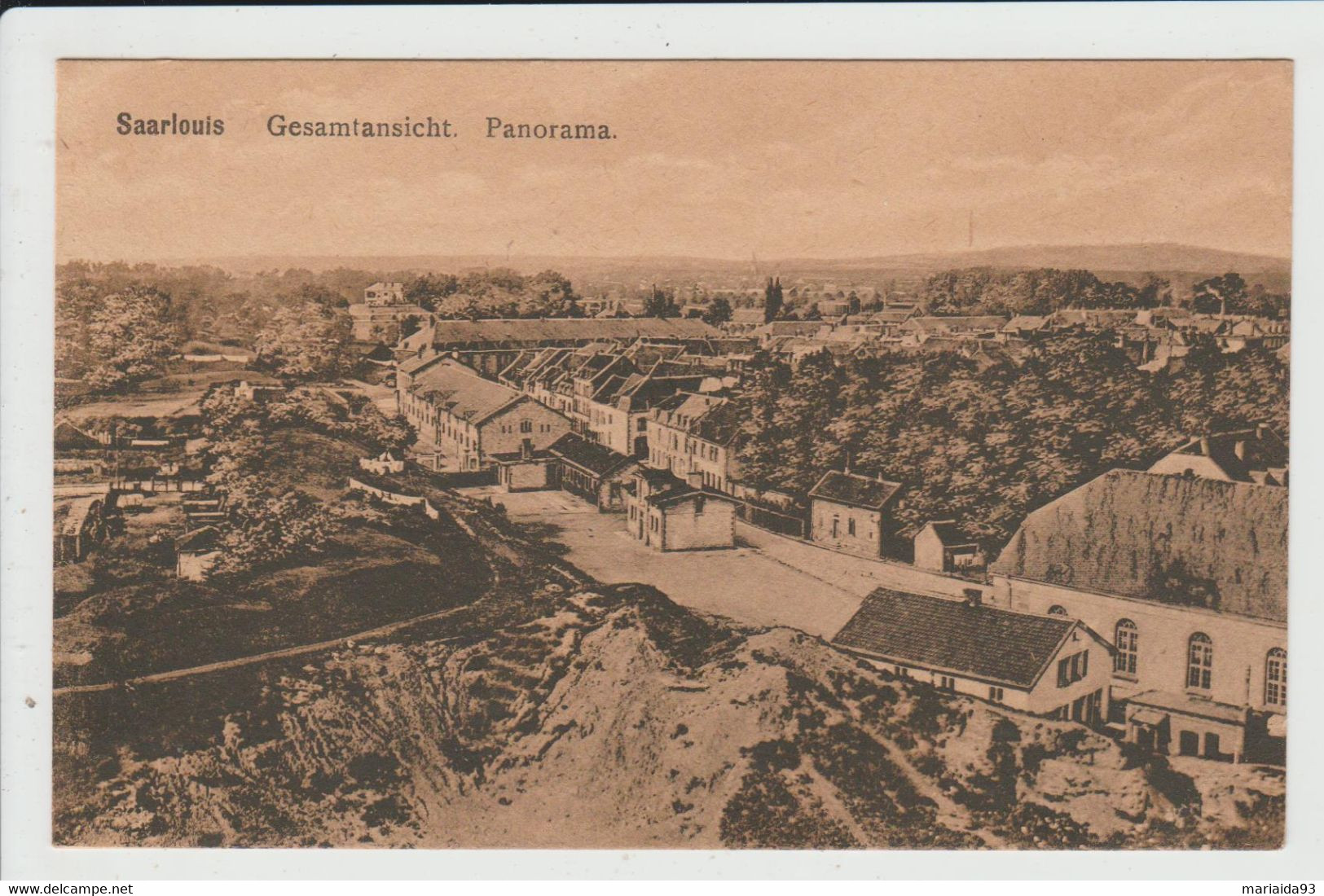 SAARLOUIS - ALLEMAGNE - GESAMTANSICHT - PANORAMA - Kreis Saarlouis