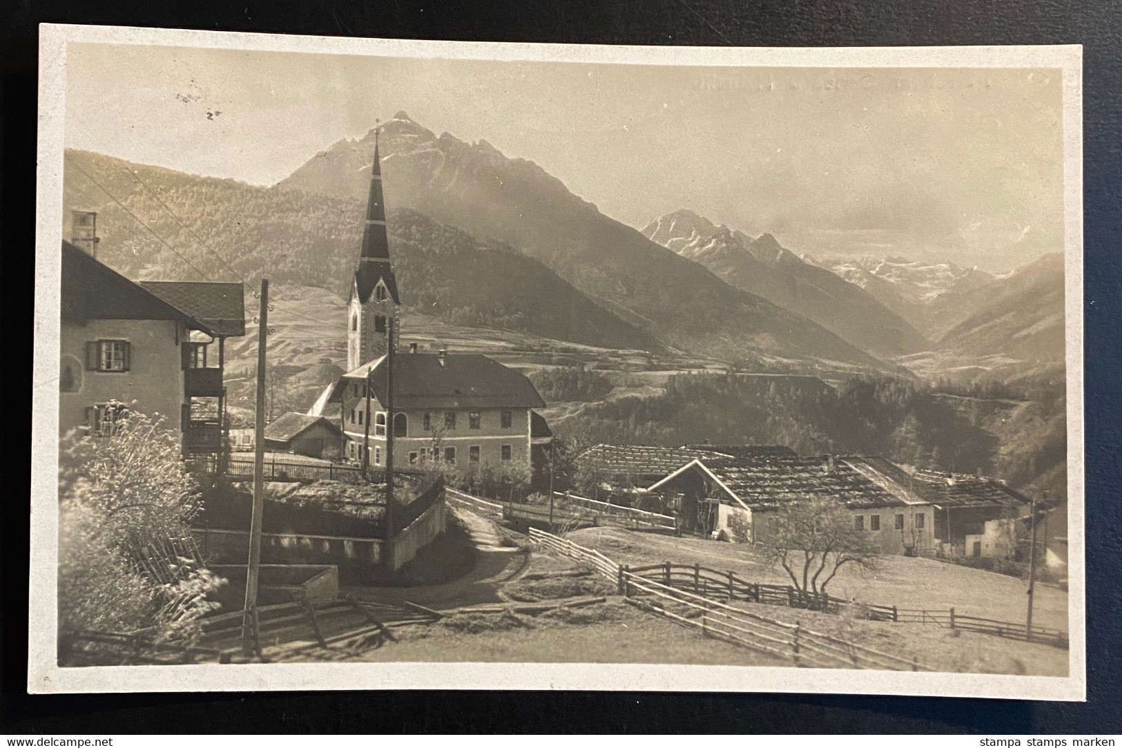 AK Fotografie Patsch M. Serles U. Habicht Gestempelt/o Igls 1925 - Igls