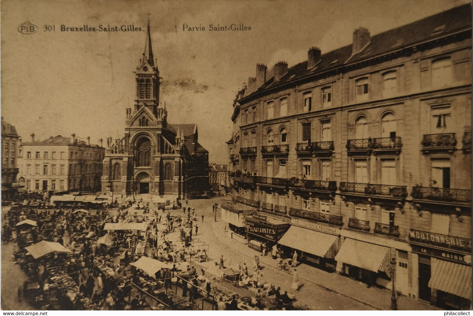 Saint Gilles - Bruxelles // Paris Saint Gilles 1932 - St-Gilles - St-Gillis