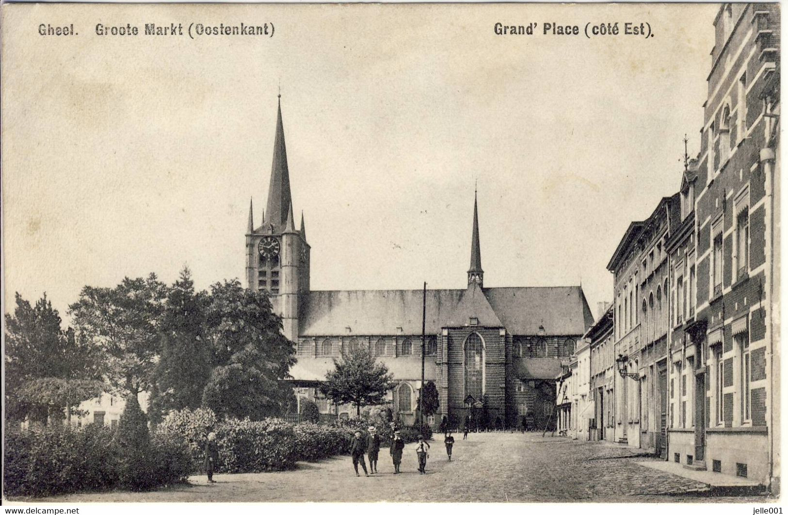 Gheel Geel Groote Markt (Oostenkant) 1908 - Geel