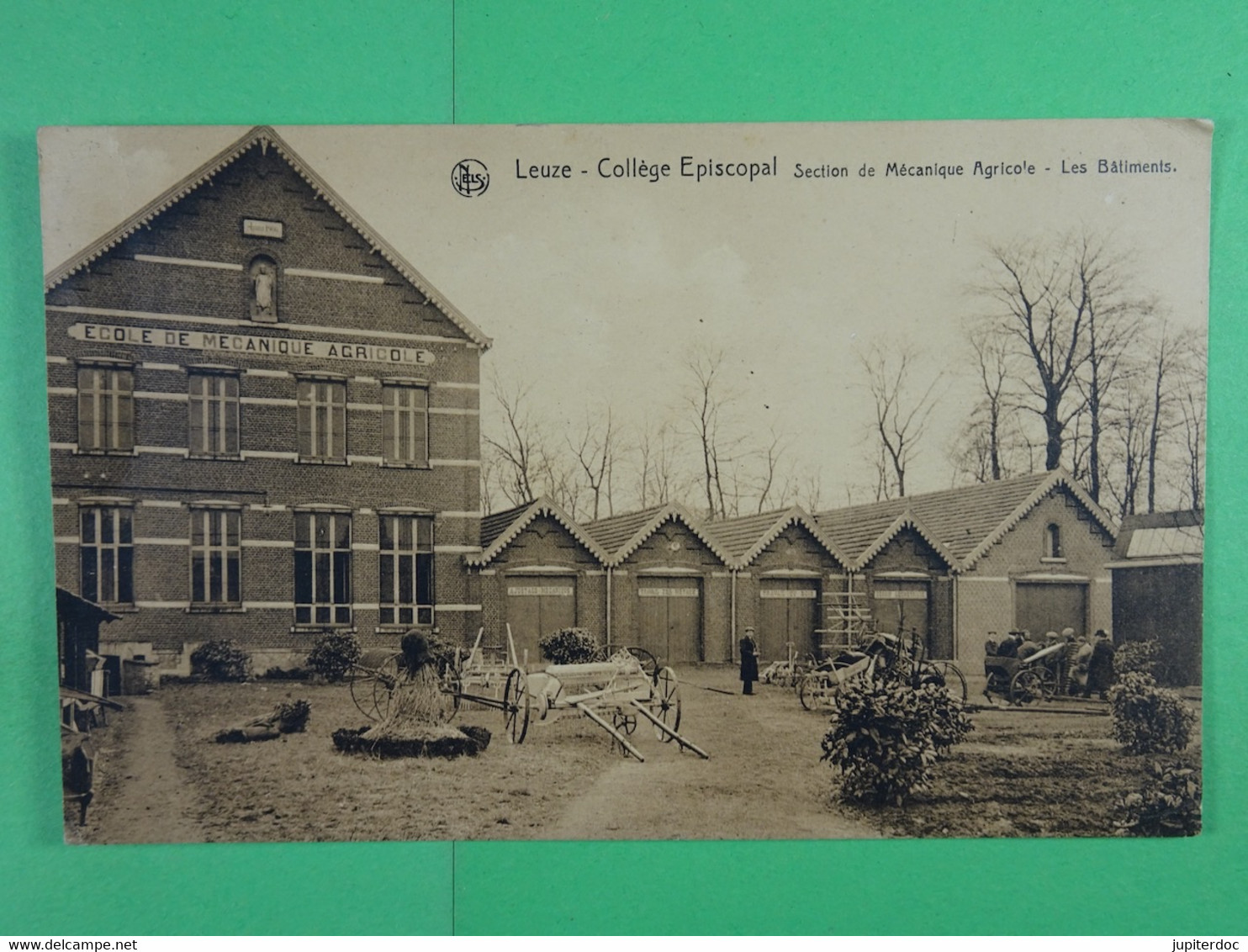 Leuze Collège Episcopal Section De Mécanique Agricole Les Bâtiments - Leuze-en-Hainaut