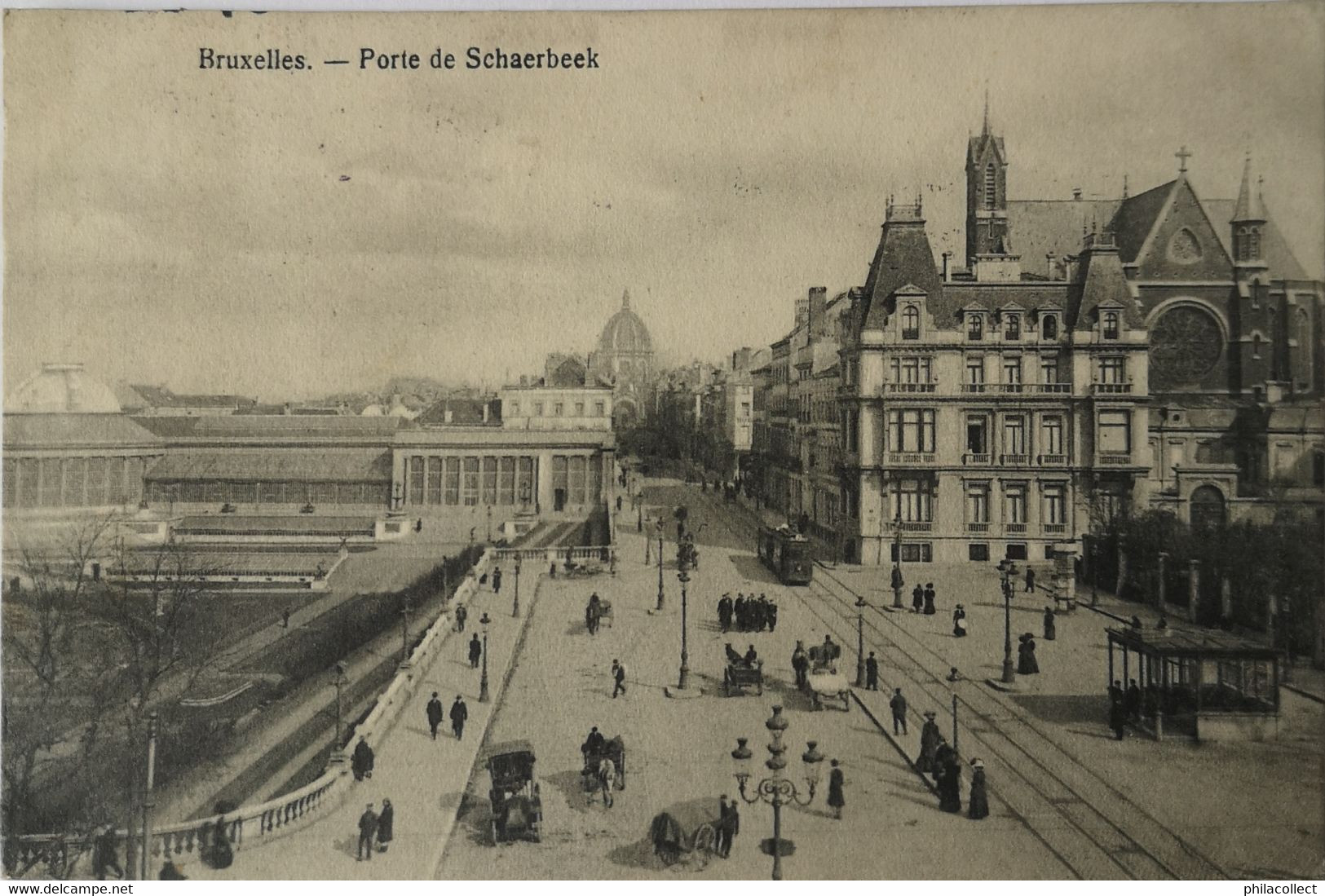 Bruxelles // Porte De Schaerbeek  (niet Standaard) 1913 - Sonstige & Ohne Zuordnung