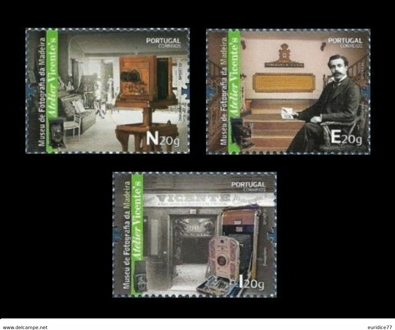 Portugal 2020 - Madeira Photography Museum – Atelier Vicente's Stamp Set Mnh - Altri & Non Classificati