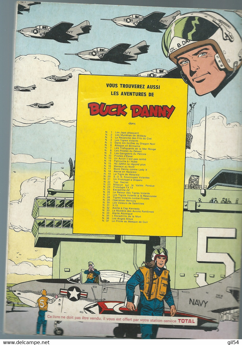 Les Aventures De Buck Danny - N° 22 - " Top Secret " - Dupuis / Total - Couverture Souple    Fau 11908 - Buck Danny