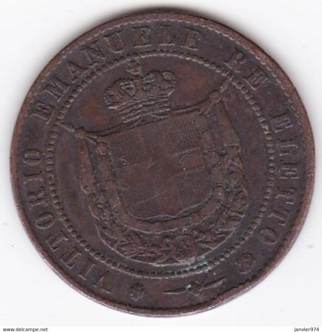 Governo De La Toscana 5 Centesimi 1859 Vittorio Emanuele II Re Eletto - Toscana