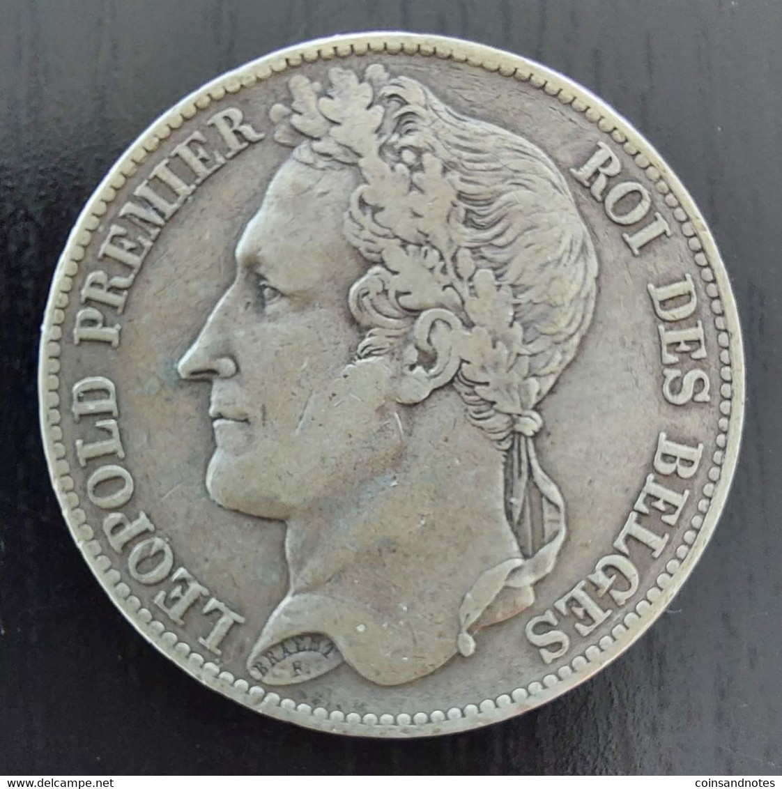 Belgium 1848 - 5 Fr. Zilver - Leopold I - Morin 14 - ZFr - 5 Frank