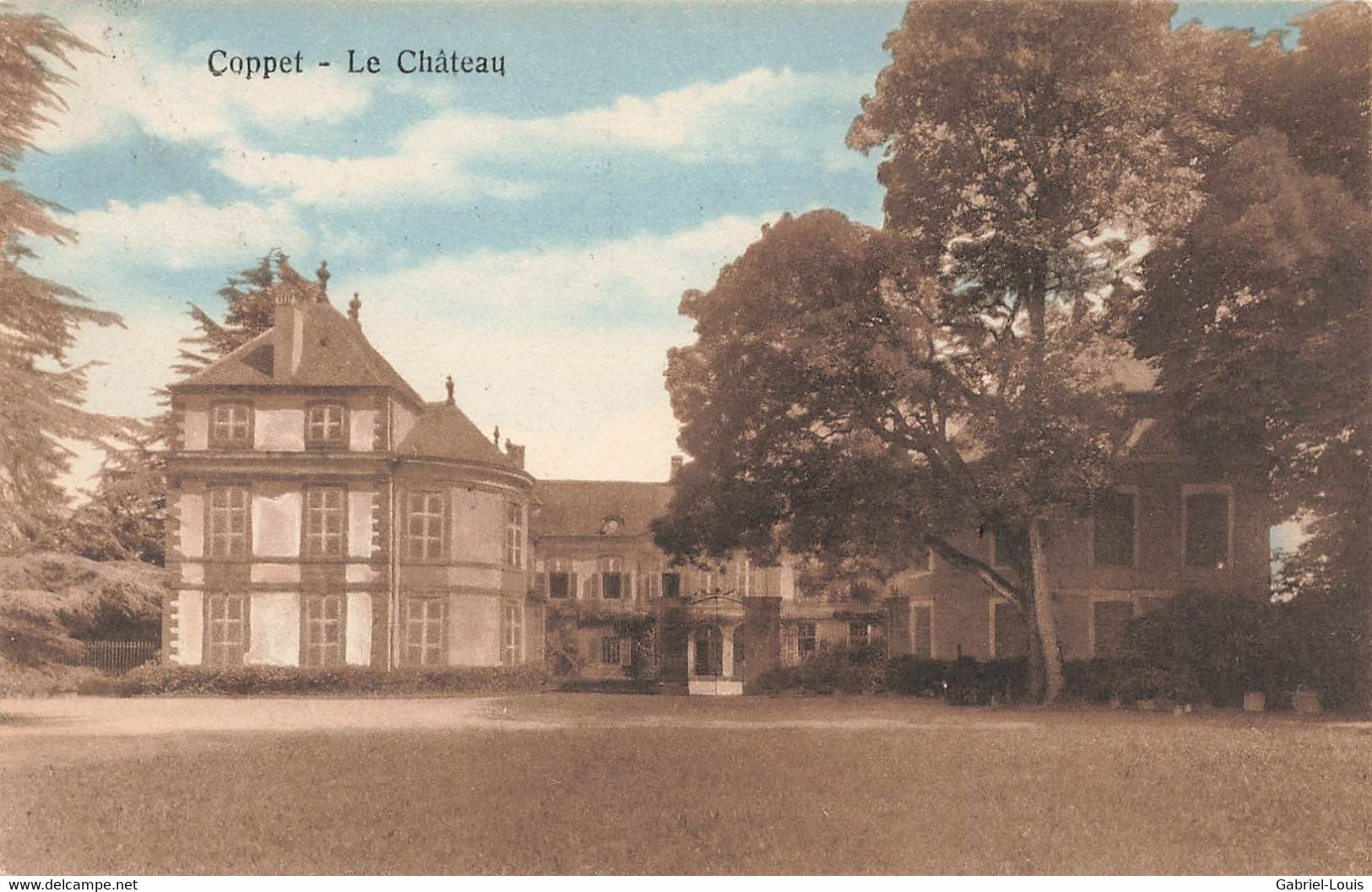 Coppet Le Château 1925 - Coppet