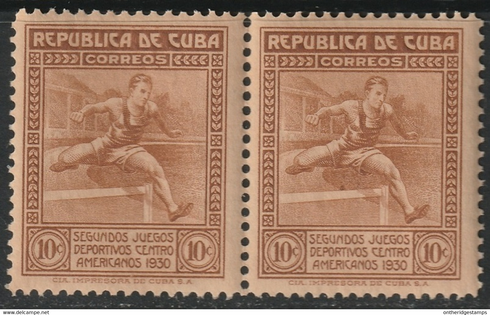 Cuba 1930 Sc 302 Yt 210 Pair MNH** - Ongebruikt