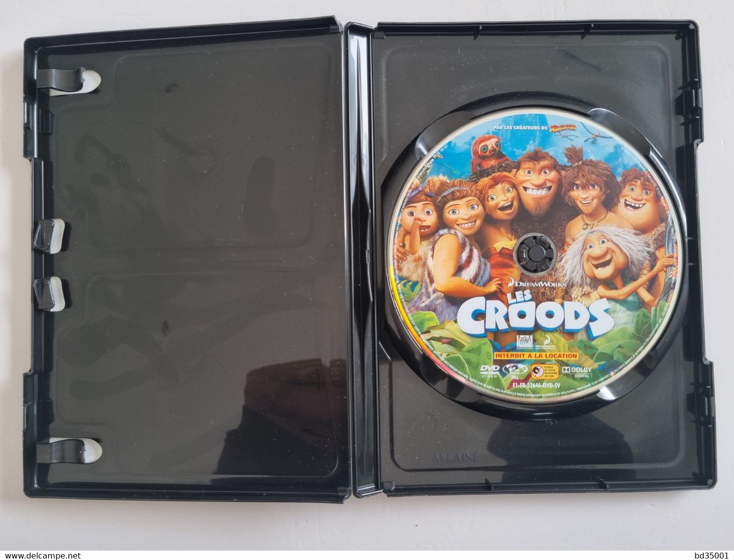 DVD Original DREAMWORKS - Les Croods - Simple - Etat Neuf - Animation