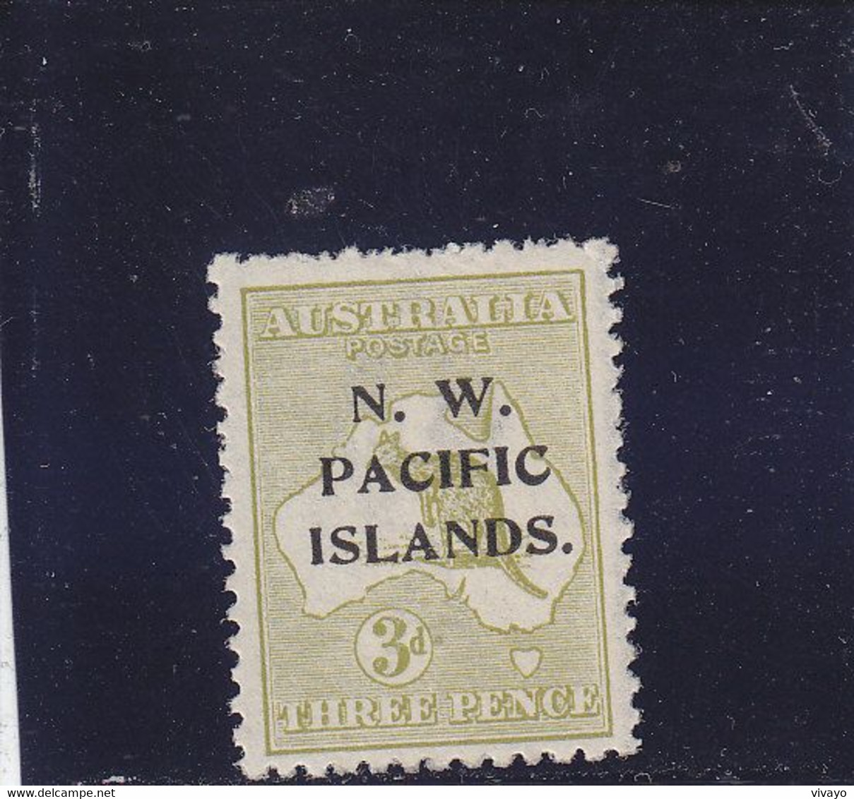 NORTH WEST PACIFIC ISLANDS - NWPI - 1918 - ** / MNH - KANGAROO OVERPRINTED - Mi. 14 I  - PERFECT CONDITION - Mint Stamps