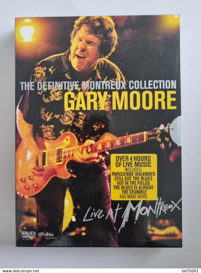 DVD Concert Live Gary Moore - The Definitive Montreux Collection - Double - Etat Neuf - Conciertos Y Música