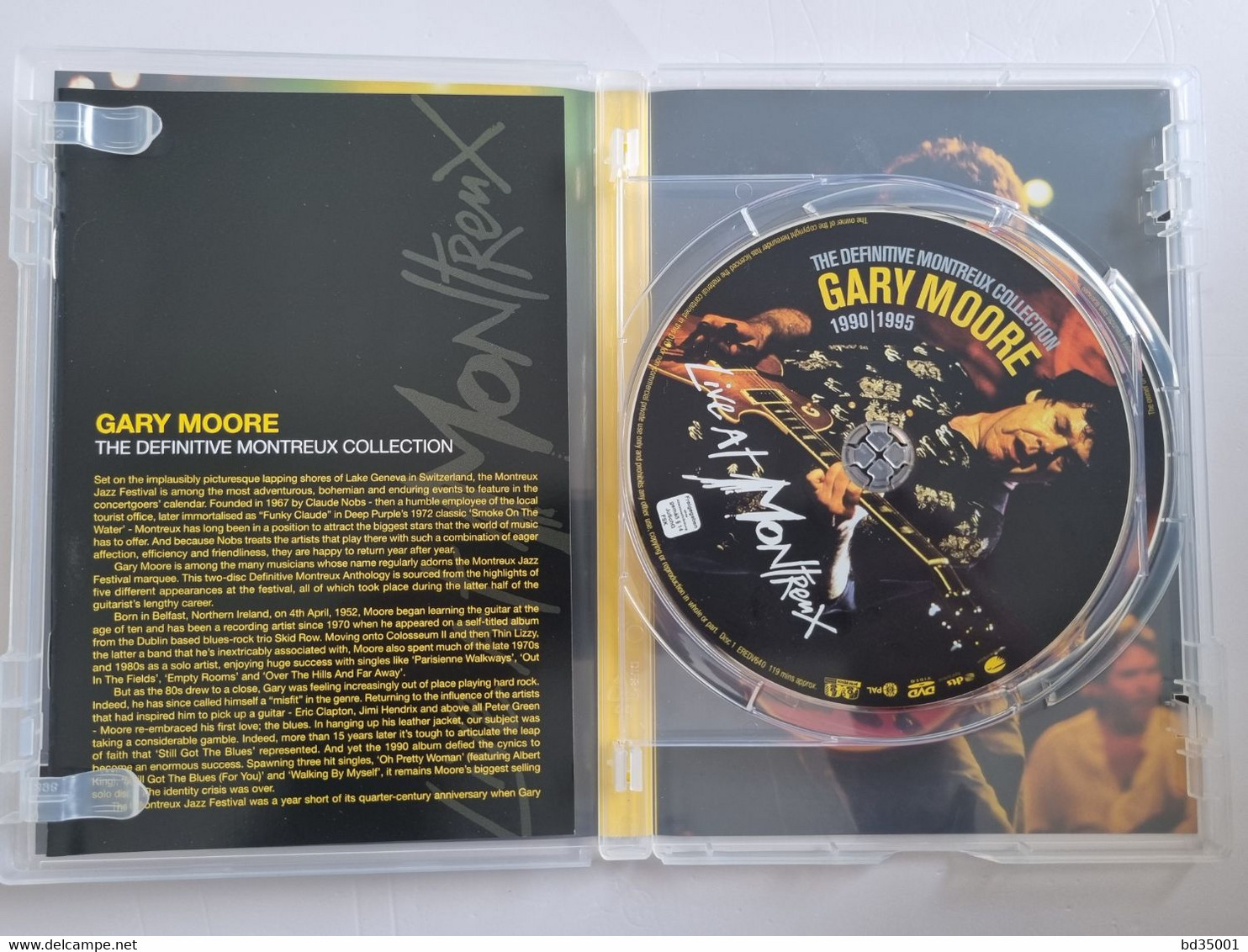 DVD Concert Live Gary Moore - The Definitive Montreux Collection - Double - Etat Neuf - Concert & Music