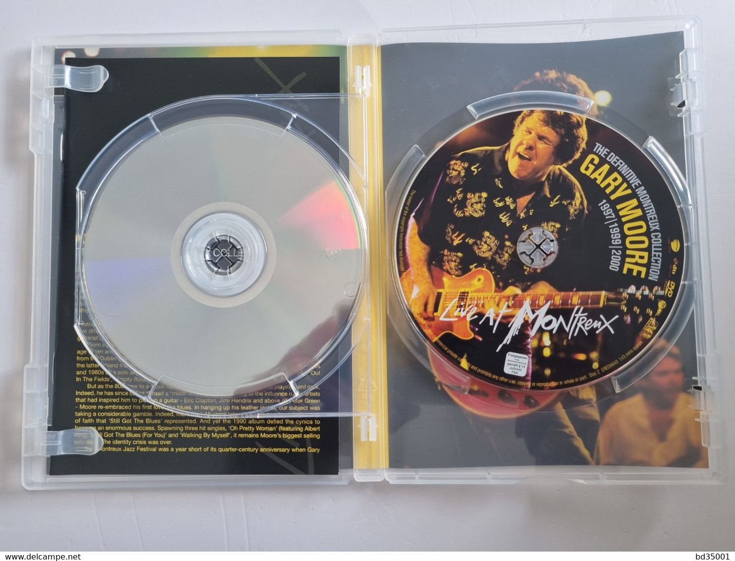 DVD Concert Live Gary Moore - The Definitive Montreux Collection - Double - Etat Neuf - Concert Et Musique