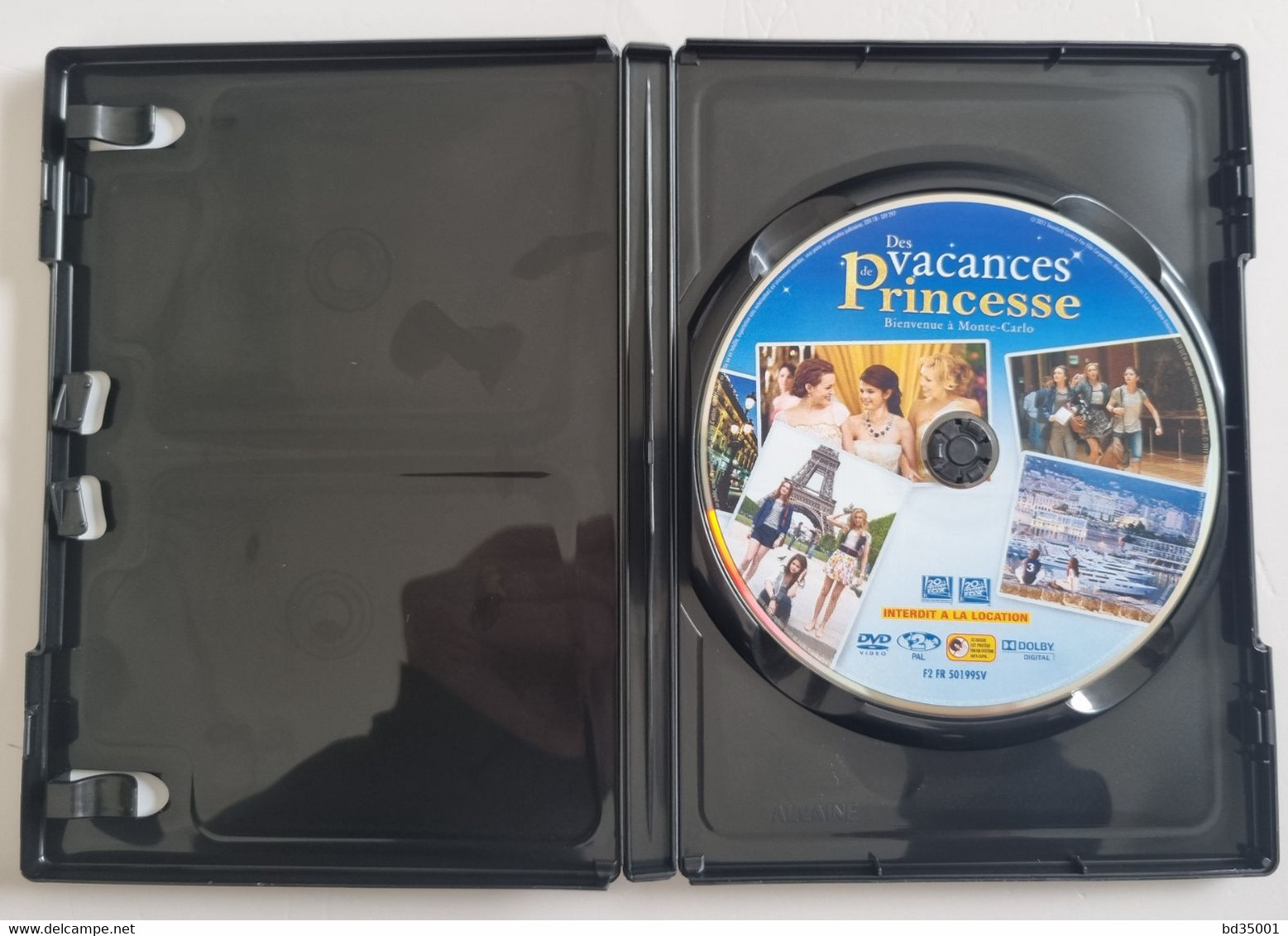 DVD Original Selena GOMEZ - Des Vacances De Princesse - Simple - Etat Neuf - Children & Family