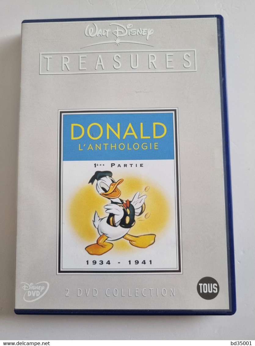 DVD Original WALT DISNEY TREASURES - Donald L'Anthology Partie 1 - Double - Etat Neuf - Cartoons