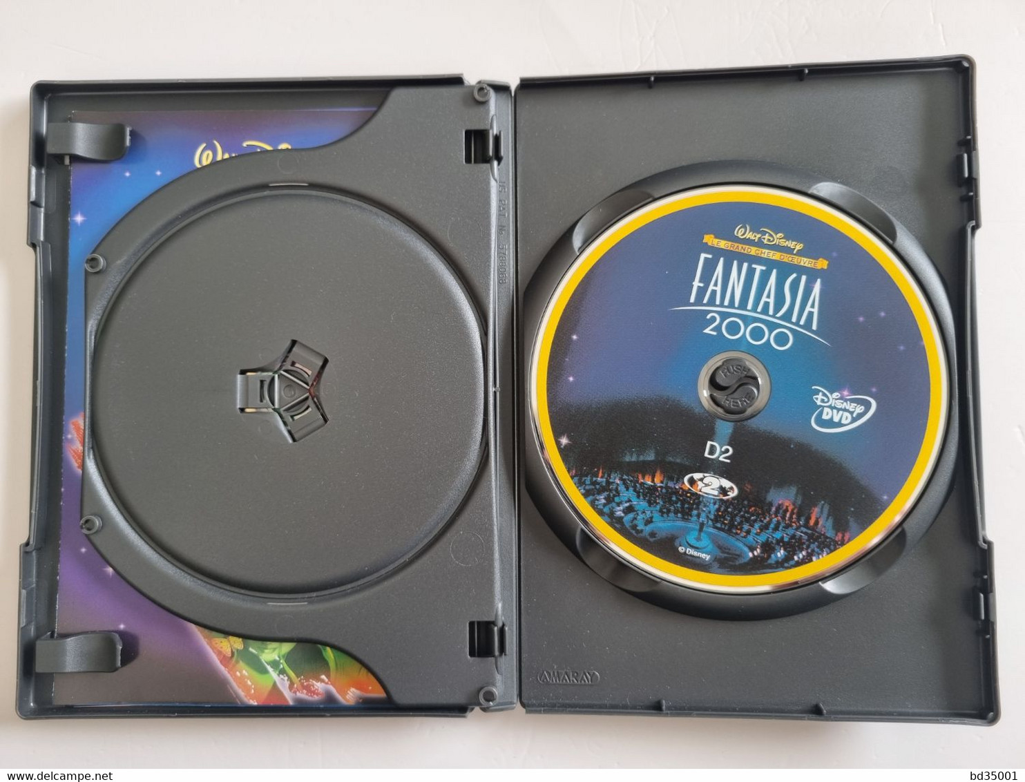 DVD Original WALT DISNEY LES GRANDS CHEFS D'OEUVRE - Fantasia Collection Fantasia Et Fantasia 2000 - Double - Etat Neuf - Dessin Animé