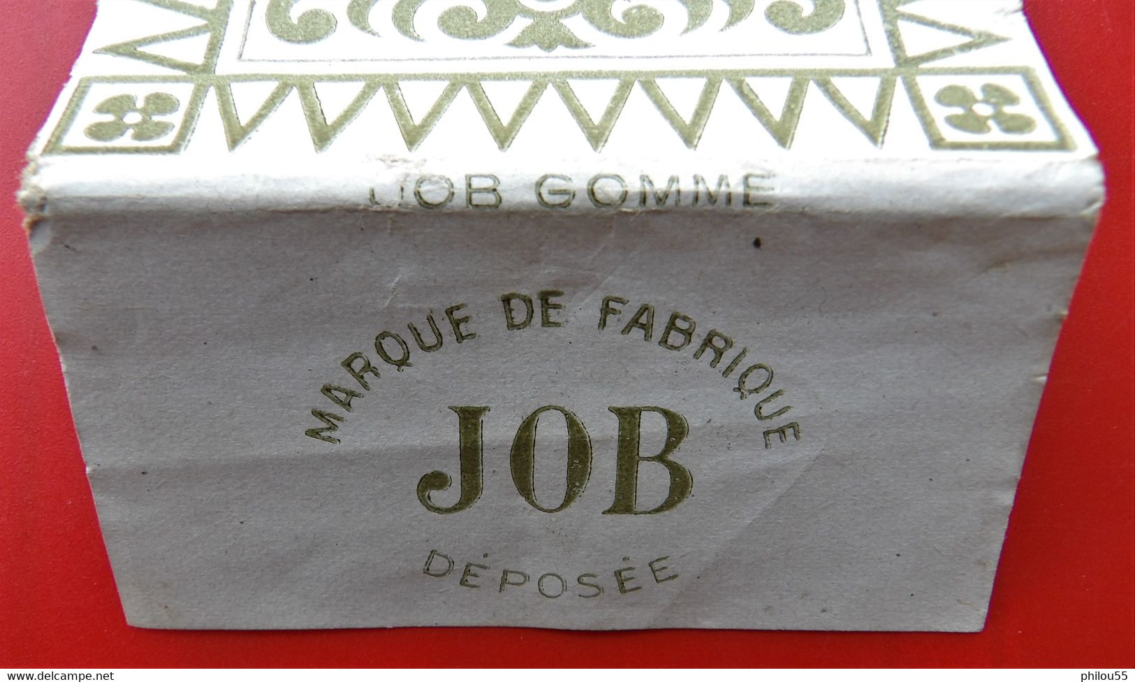 Ancien Carnet De Feuilles A Cigarettes "JOB Joseph Bardoux " - Autres & Non Classés