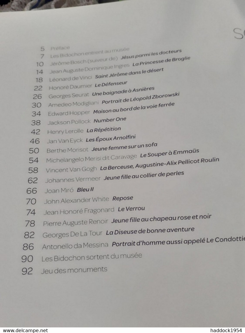 Un 4e Jour Au Musée Avec Les BIDOCHON BINET RAMADE LACOTE Fluide Glacial 2016 - Bidochon, Les