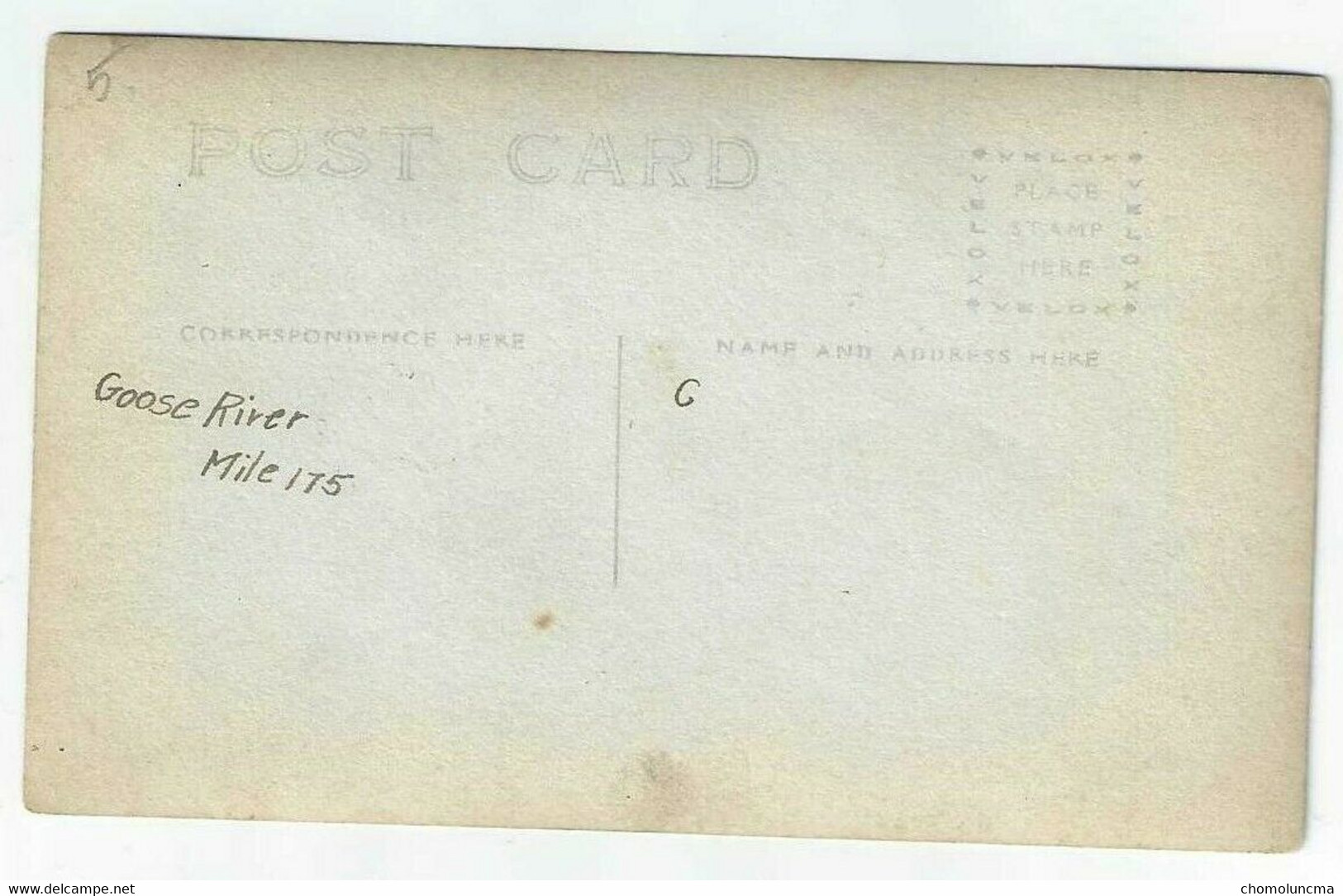 Canada 1908 Two OPC Goose River Railroad Survey Writed " Mile 175  " And " Pile Draving"  Please See The Back Post Card - Autres & Non Classés