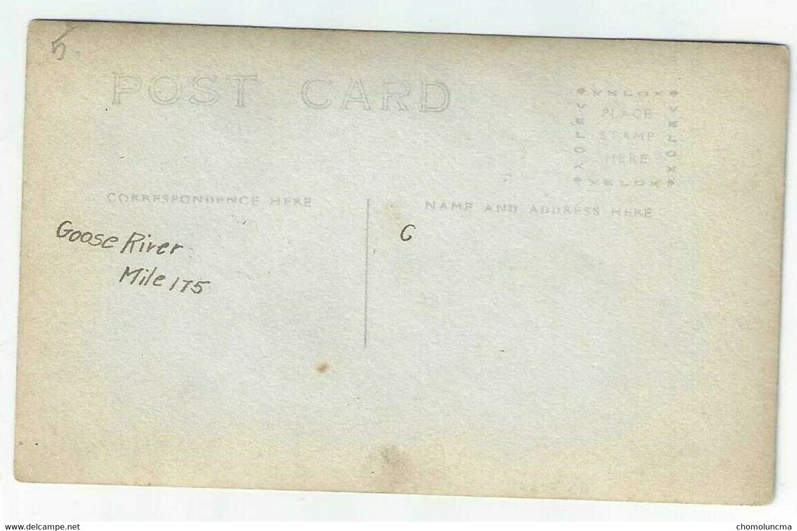 Canada 1908 Two OPC Goose River Railroad Survey Writed " Mile 175  " And " Pile Draving"  Please See The Back Post Card - Sonstige & Ohne Zuordnung