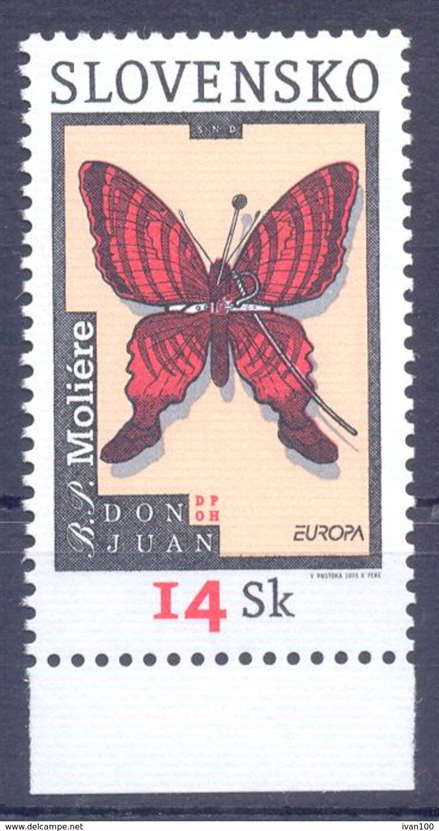 2003. Slovakia,  Europa 2003, 1v, Mint/** - 2003