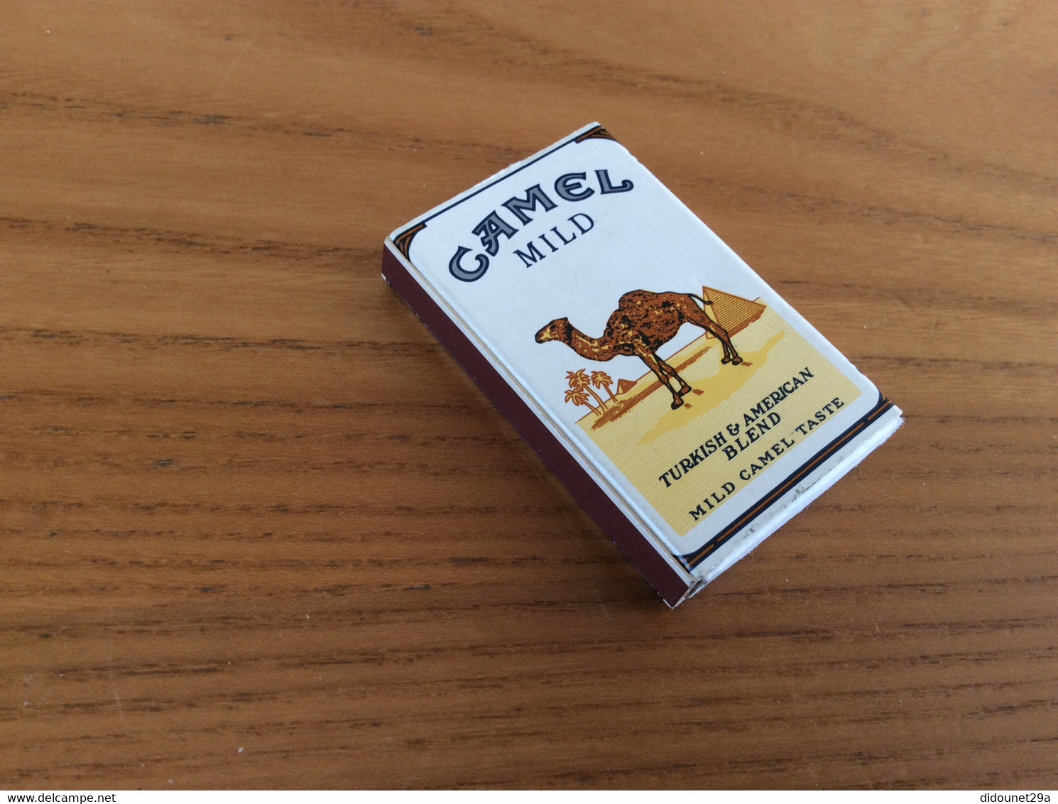 Boîte D'allumettes * SEITA Type 501 Valois "CAMEL EXTRA MILD/ MILD" (dromadaire) - Boites D'allumettes