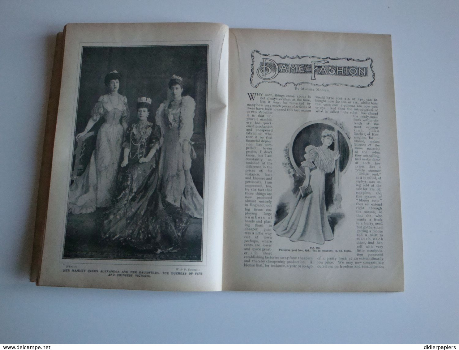 Rare Revue Anglaise,The Lady's World (Le Monde De La Dame) 1905,modes,histoires,sa Majesté La Reine Alexandra - Cultural