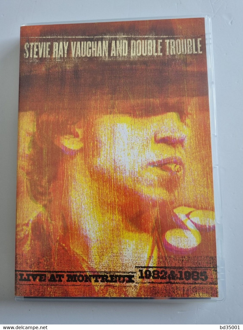 DVD Concert Live Stevie Ray Vaughan And Double Trouble - Live At Montreux 1982 Et 1985 - Double DVD - Etat Neuf - Concert & Music