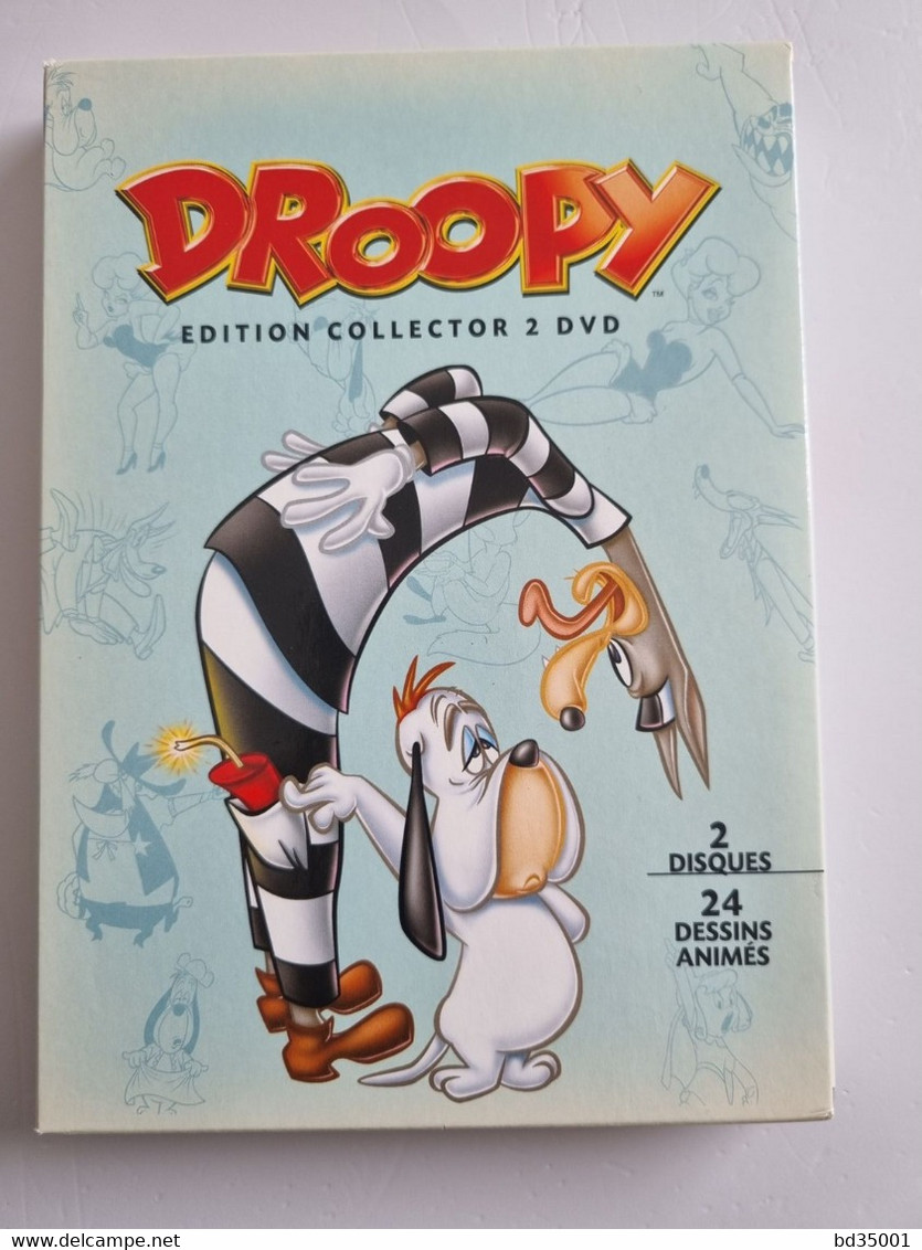 DVD Original DROOPY - Edition Collector Double DVD - Etat Neuf - Dibujos Animados