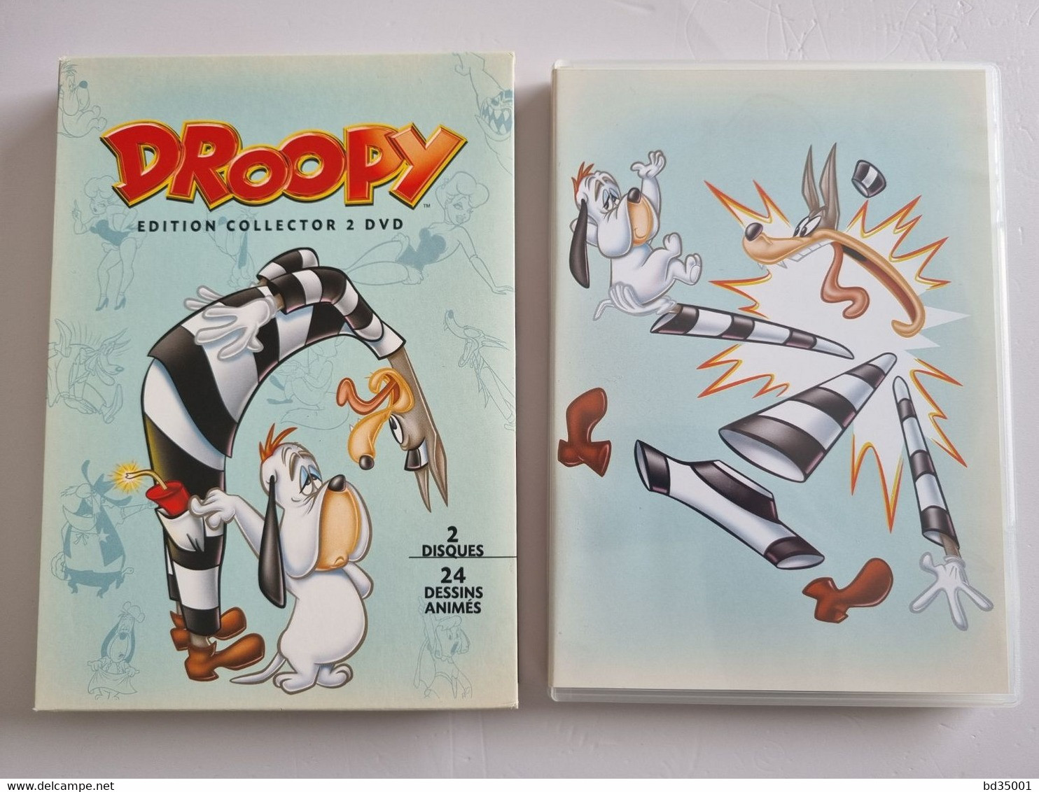 DVD Original DROOPY - Edition Collector Double DVD - Etat Neuf - Dibujos Animados