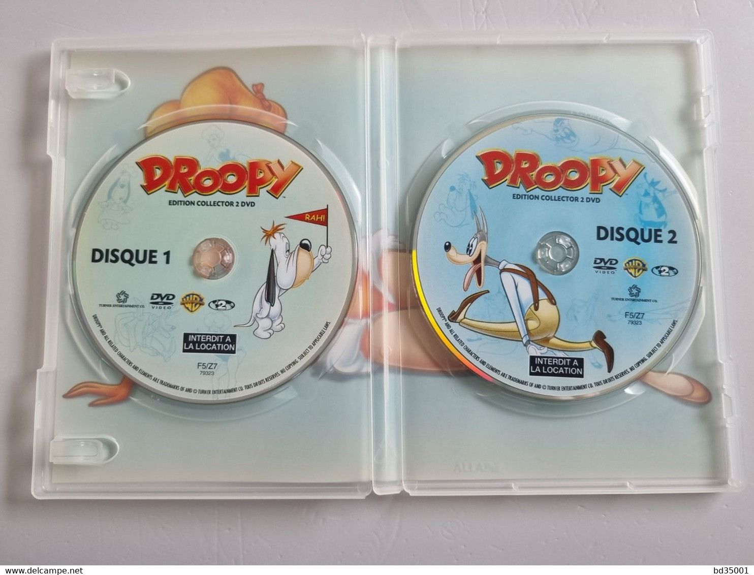 DVD Original DROOPY - Edition Collector Double DVD - Etat Neuf - Dibujos Animados