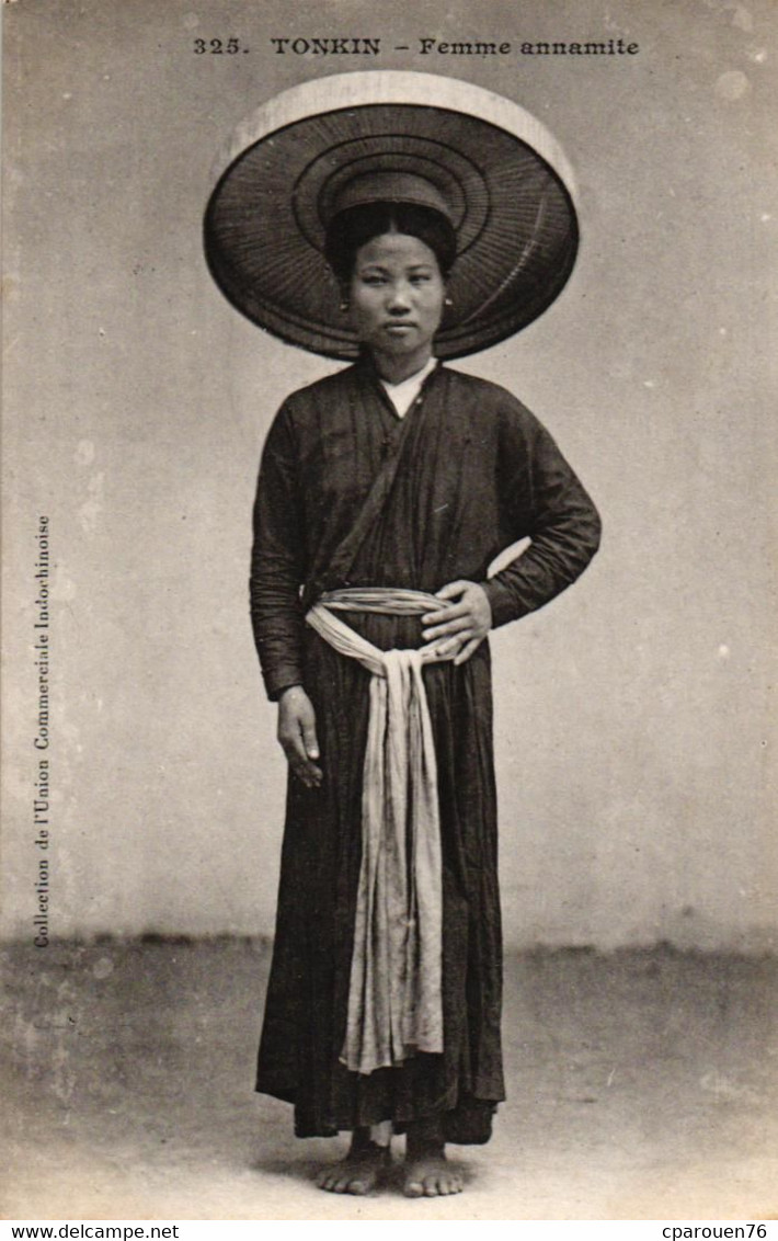 Cpa Cartes Postales > Thèmes > Ethniques & Cultures > Asie Tonkin  Femme Annamite Annam - Asia