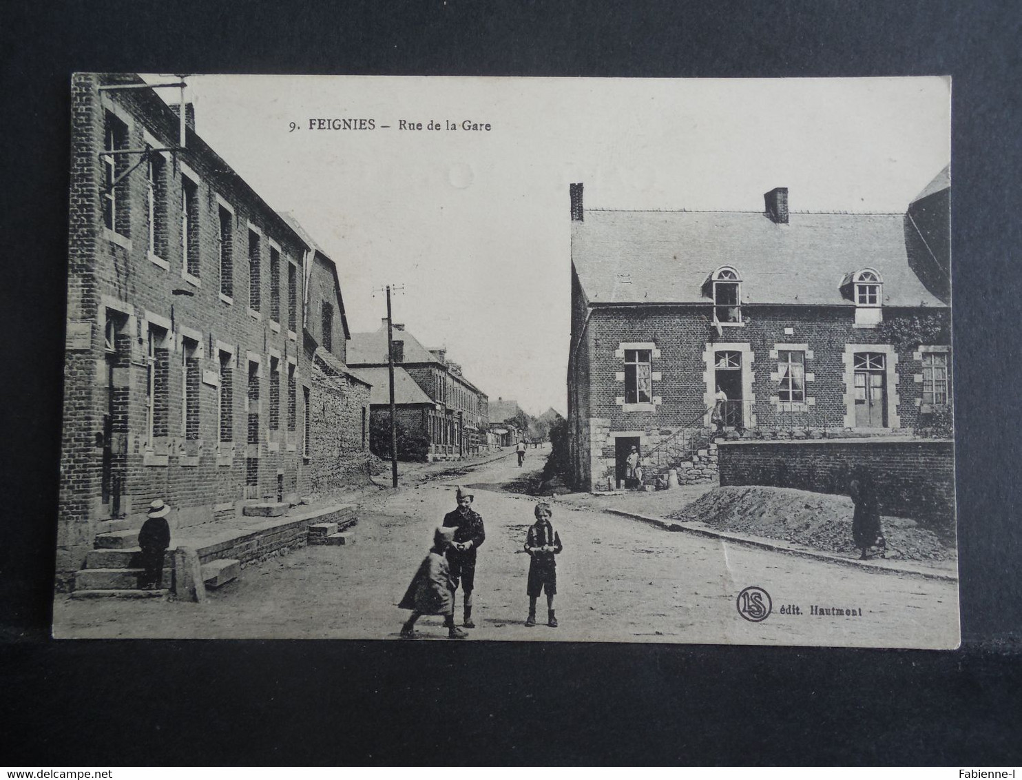 CPA - Feignies - Rue De La Gare - Feignies