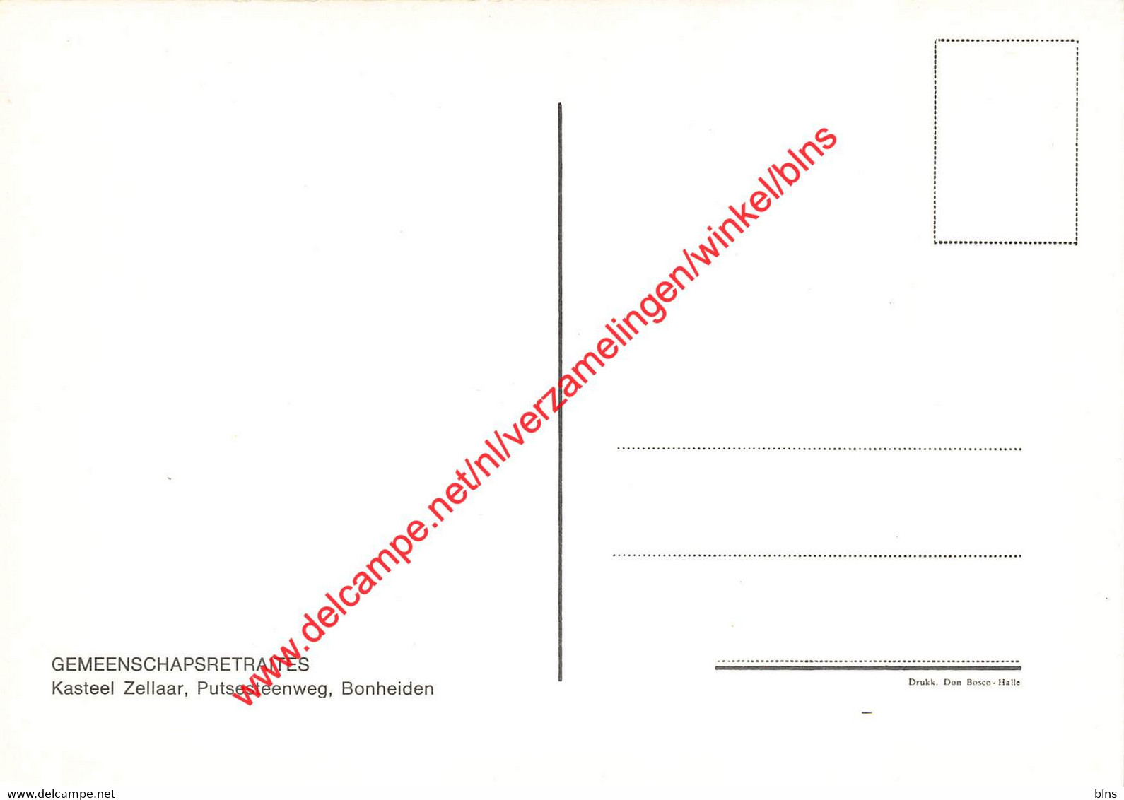 Kasteel Zellaar - Putsesteenweg - Gemeenschapsretraites - Bonheiden - Bonheiden