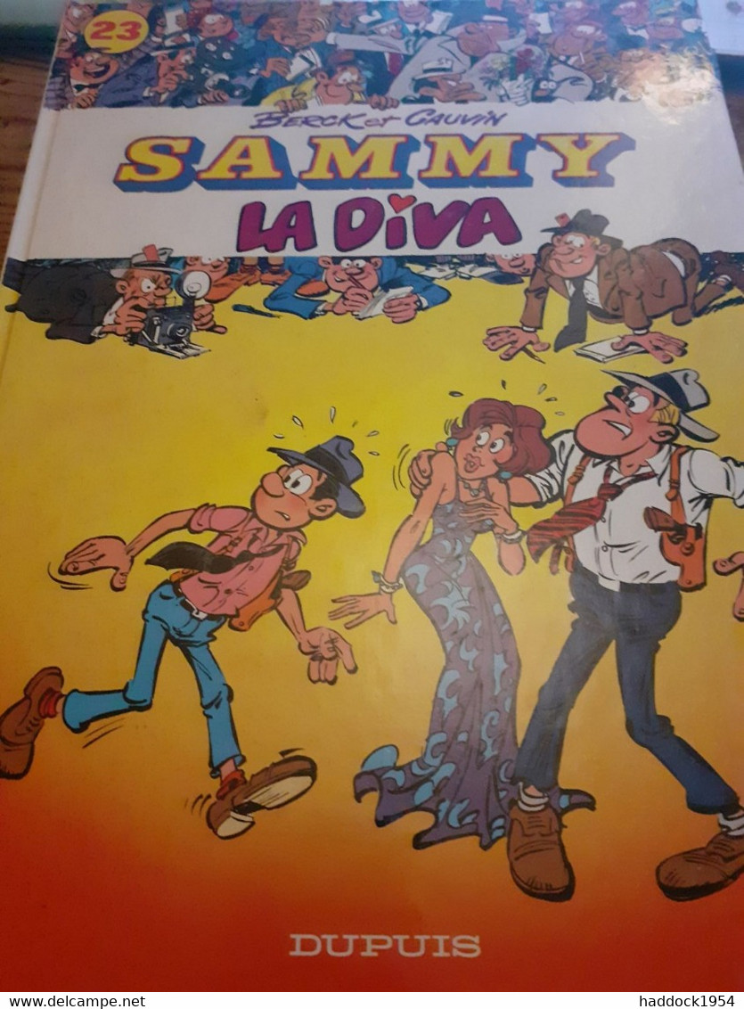 La Diva SAMMY BERCK CAUVIN Dupuis 1987 - Sammy