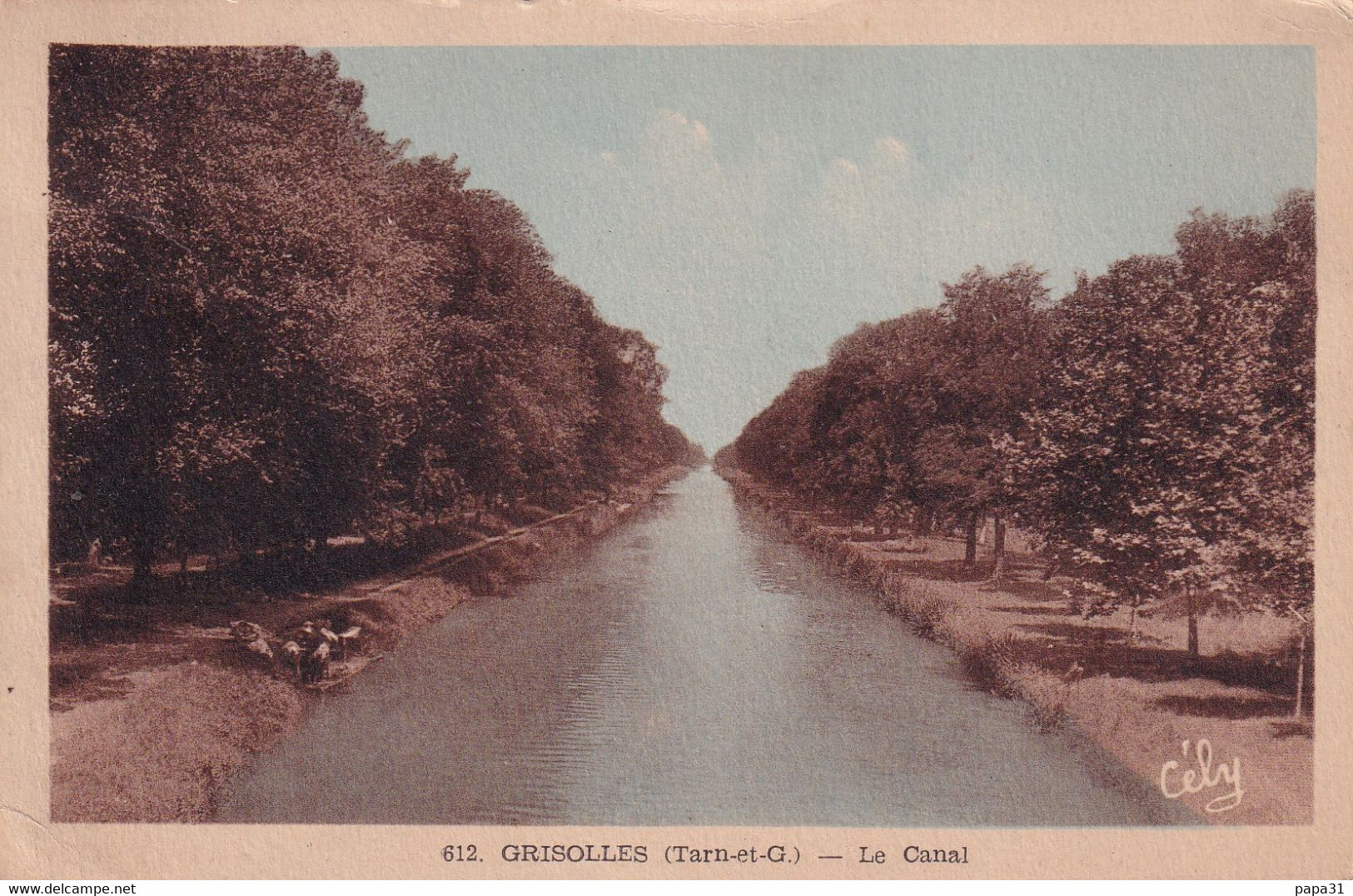 GRISOLLES (T. Et G.)  Le Canal - Grisolles