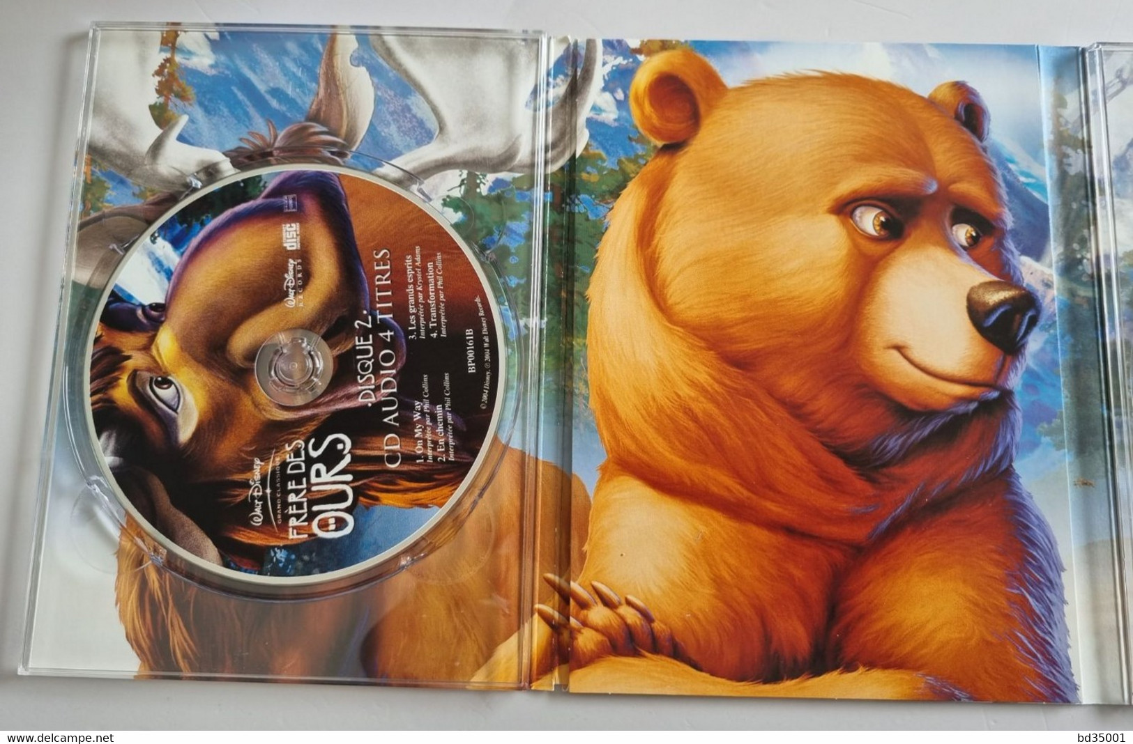 DVD Original WALT DISNEY EDITION PRESTIGE - Frère Des Ours - DVD + CD Audio + Studio D'Impression - Etat Neuf - Animation