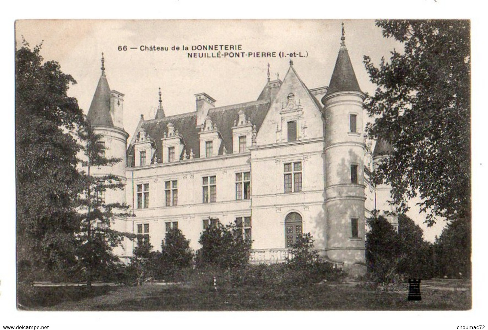 (37) 3105, Neuillé Pont Pierre, Château De La Donneterie - Neuillé-Pont-Pierre