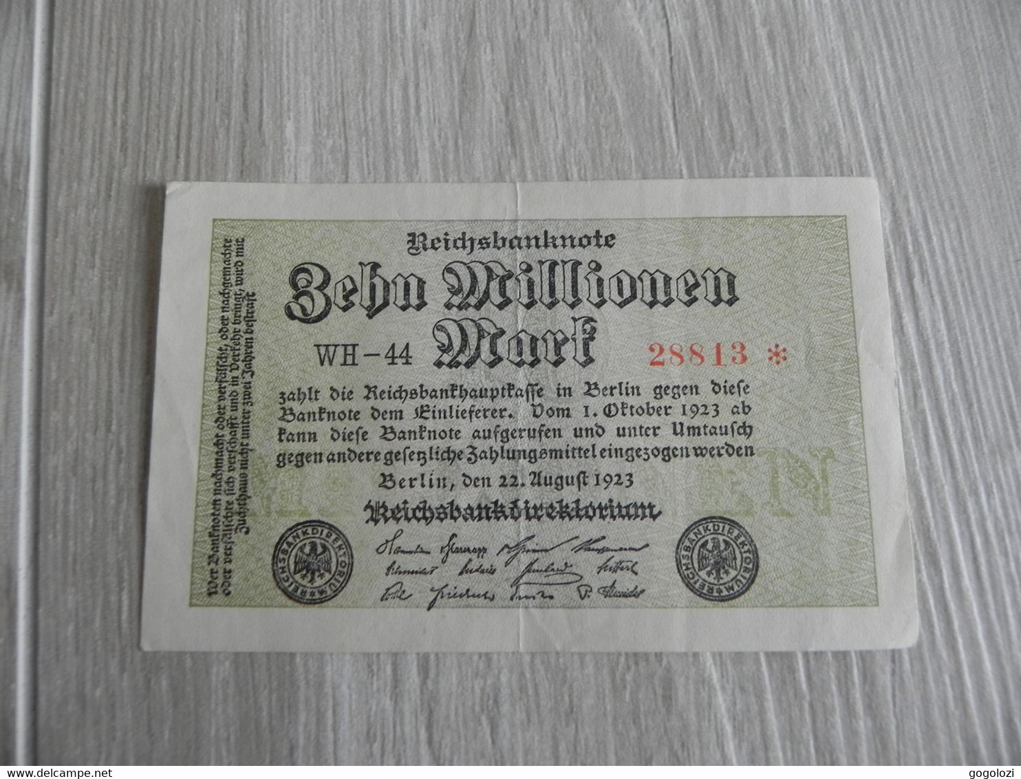 Deutschland Germany 10 Millionen Mark 1923 - 10 Millionen Mark